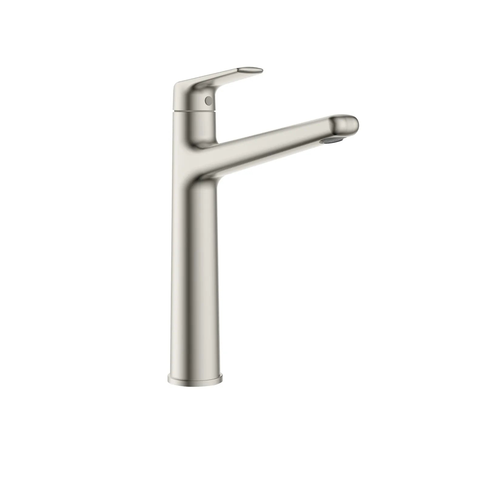 Kris Bathroom Faucet – Brass Basin Mixer with Citec Cartridge & Neoperl Aerator AB001070 Brushed Nickel