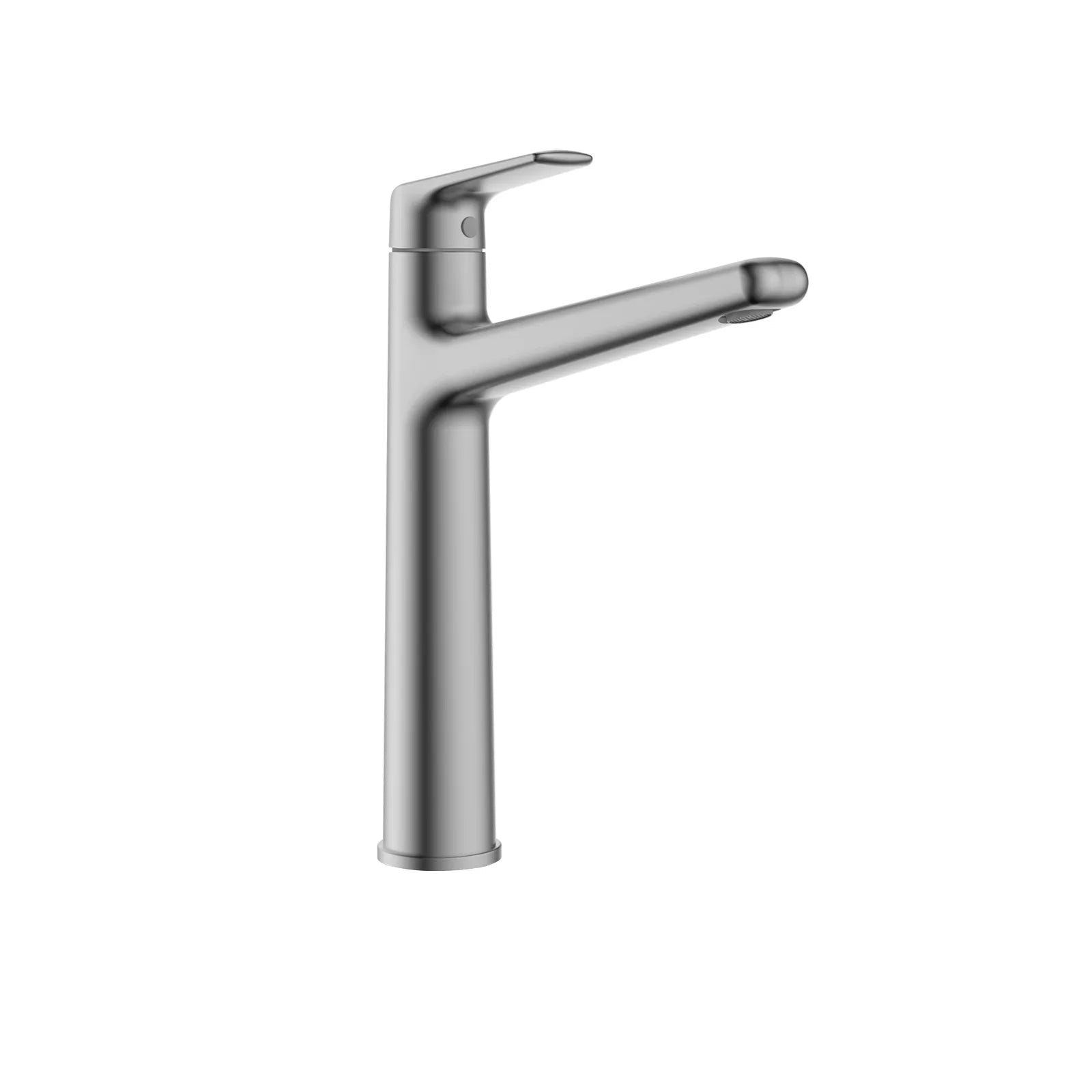 Kris Bathroom Faucet – Brass Basin Mixer with Citec Cartridge & Neoperl Aerator AB001070 Brushed Gun Metal