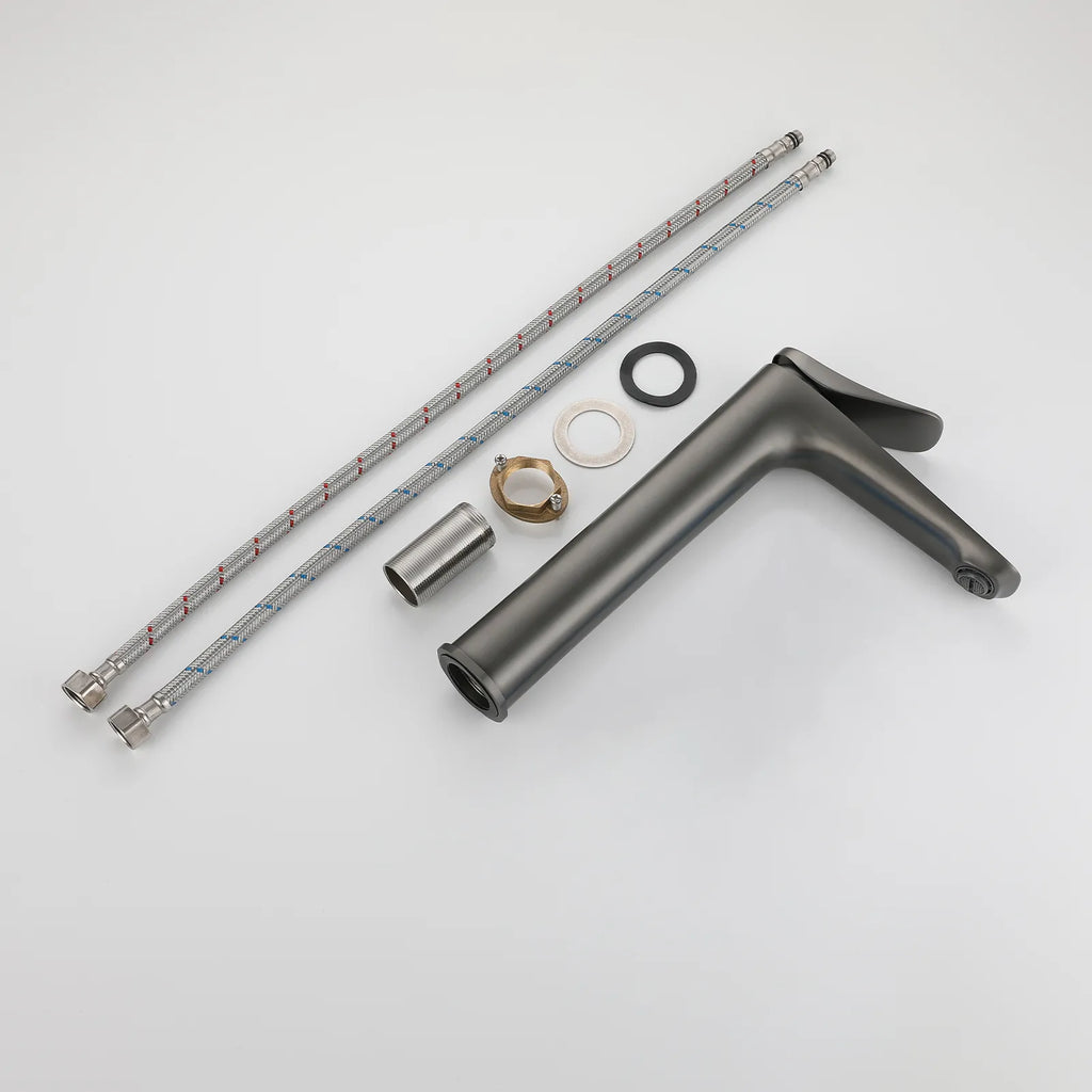 High Basin Faucet for Vessel Sink – Single Handle Tall Basin Mixer – AB001076