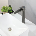 High Basin Faucet for Vessel Sink – Single Handle Tall Basin Mixer – AB001076