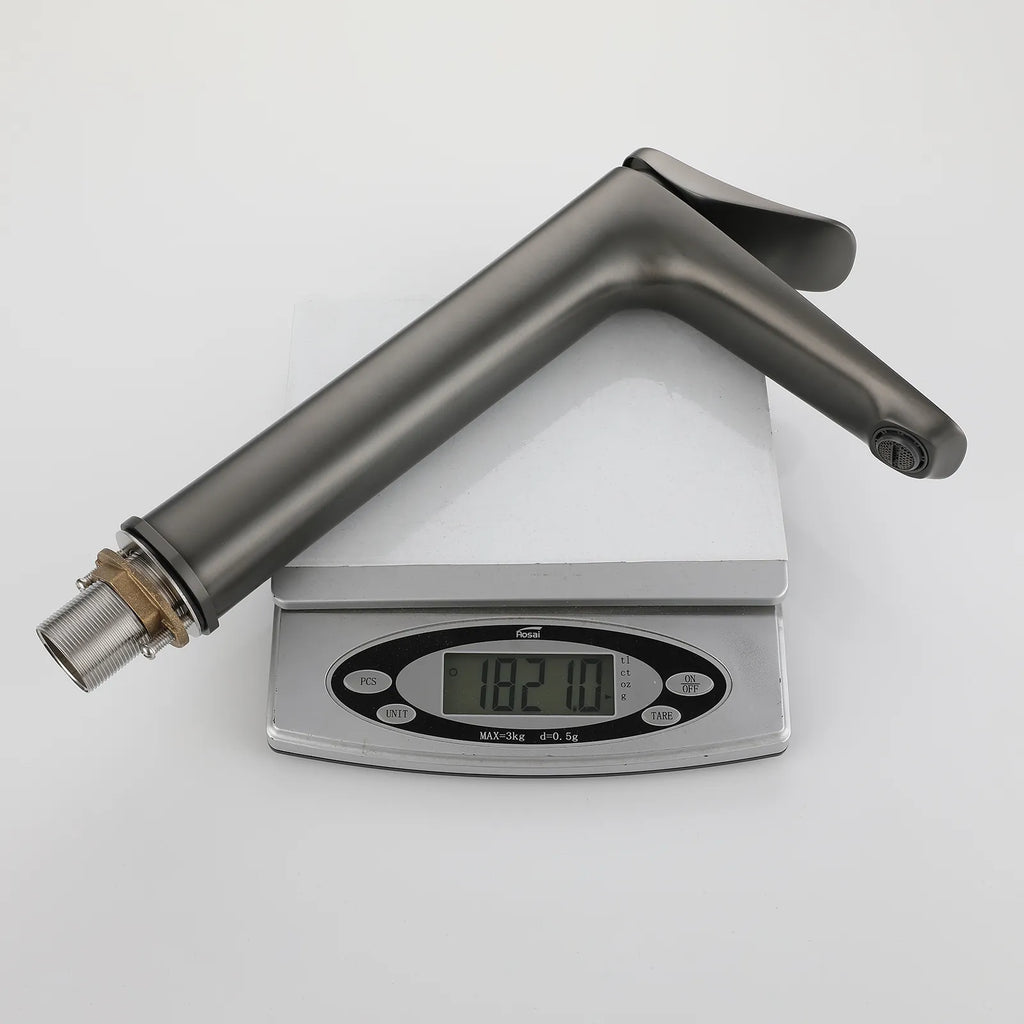 High Basin Faucet for Vessel Sink – Single Handle Tall Basin Mixer – AB001076