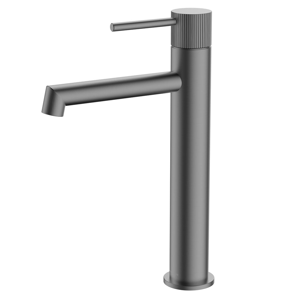 Sure Tall Bathroom Basin Faucet – Model AB001127 Brushed Gun Metal