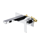 Wall Mounted Bathroom Faucet – Solid Brass Construction, 35mm Ceramic Cartridge-AB002001 Chrome
