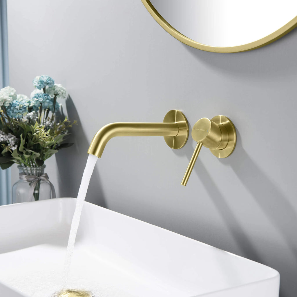 Circular Wall Concealed Basin Faucet AB002204