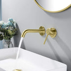 Circular Wall Concealed Basin Faucet AB002204