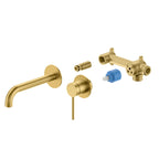 MAXTOR Wall Mounted Bathroom Basin Faucet, Vanity Vessel Faucet-AB002006