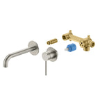 MAXTOR Wall Mounted Bathroom Basin Faucet, Vanity Vessel Faucet-AB002006