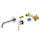 MAXTOR Wall Mounted Bathroom Basin Faucet, Vanity Vessel Faucet-AB002006