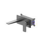 Wall Mounted Bathroom Basin Faucet – Single Handle Concealed Basin Mixer – AB002007 Brushed Gun Metal