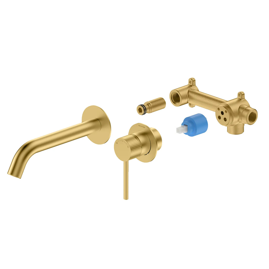 X-Circular Wall Mounted Bathroom Basin Faucet – Single Handle with Rough-In – AB002031