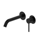 X-Circular Wall Mounted Bathroom Basin Faucet – Single Handle with Rough-In – AB002031 Matte Black