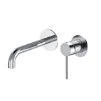 MAXTOR AB002033 Wall Mounted Bathroom Basin Faucet – Concealed Mixer without box& 200mm Spout Reach Chrome