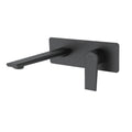 MAXTOR Wall-Mount Bathroom Vanity Basin Faucet – Single Handle Solid Brass Vessel Mixer-AB001064 Matte Black