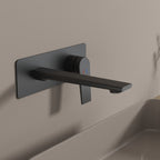 MAXTOR Wall-Mount Bathroom Vanity Basin Faucet – Single Handle Solid Brass Vessel Mixer-AB001064