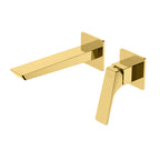 Aurora Wall-Mount bathroom Faucet-AB002068 Brushed Gold