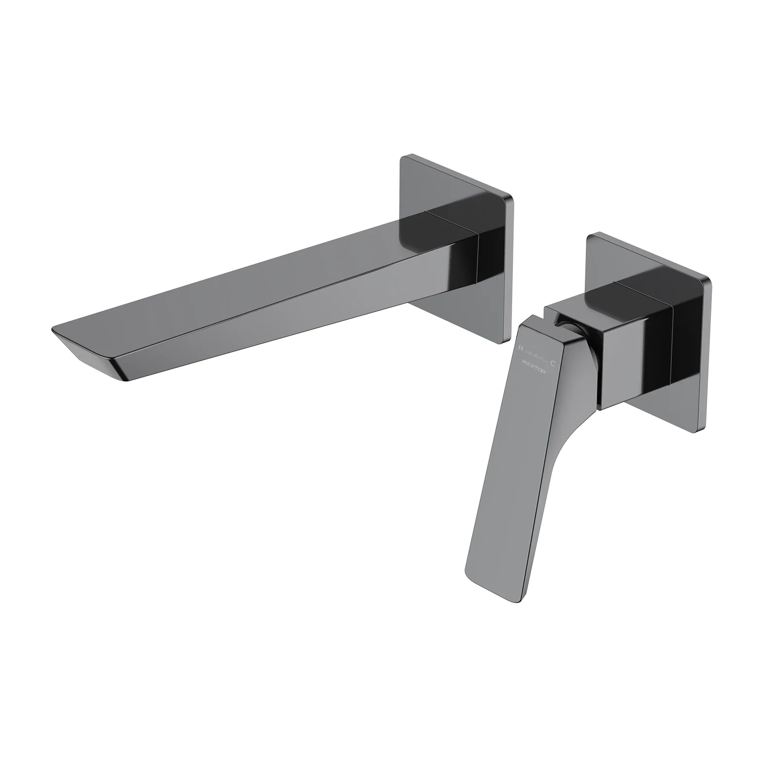 Aurora Wall-Mount bathroom Faucet-AB002068 Brushed Gun Metal