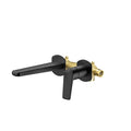 Kris Wall Mount Bathroom Basin Faucet AB002070 Matte Black