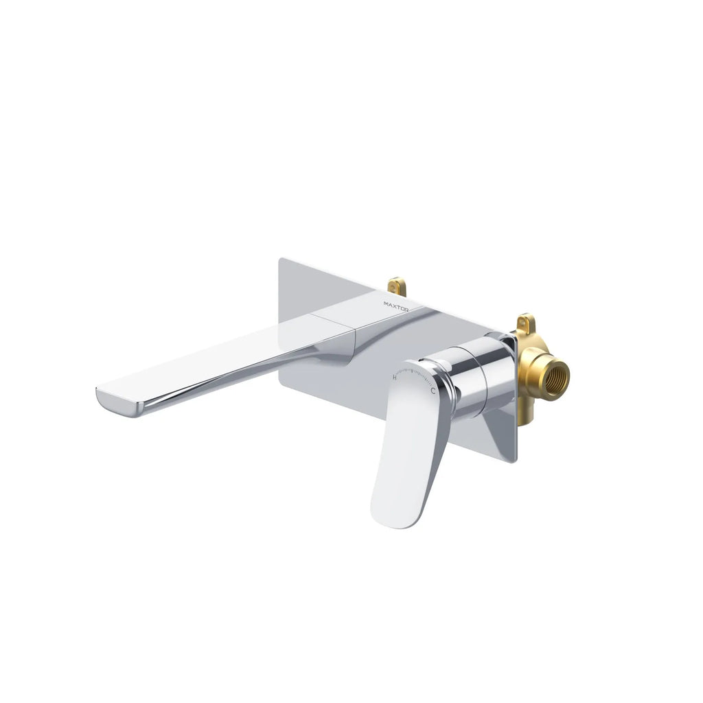 Wall Mounted Concealed Basin Faucet – Single Lever In-Wall Mixer – AB002076 Chrome
