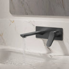 Wall Mounted Concealed Basin Faucet – Single Lever In-Wall Mixer – AB002076
