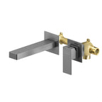 Wall-Mounted Solid brass wall faucet, Basin Faucet – Square Design AB002100