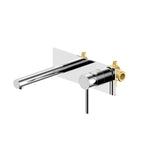 Maxtor Wall Mounted Basin Faucet – Solid Brass | CITEC Cartridge | Neoperl Aerator-AB002105 Chrome