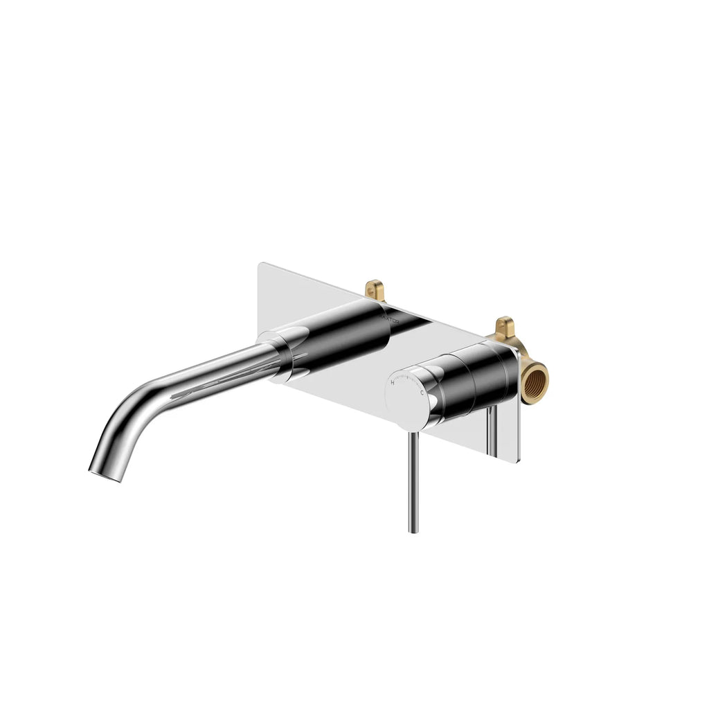 Wall Mounted Basin Faucet – Solid Brass Concealed Vanity Mixer-AB002106