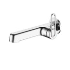 MAXTOR 1-Piece Wall Mounted Bathroom Basin Faucet with Loop Handle-AB002169 Chrome