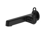 MAXTOR 1-Piece Wall Mounted Bathroom Basin Faucet with Loop Handle-AB002169 Matte Black