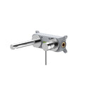 Erie Wall Mounted Bathroom Basin Faucet with Concealed Box-AB002205 Chrome