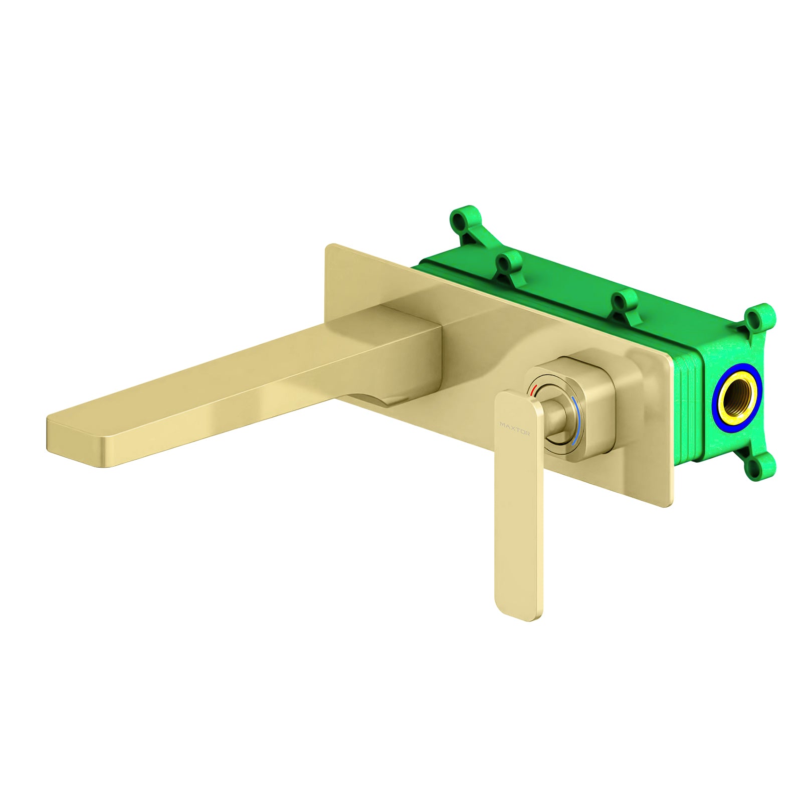 Wall Mounted Bathroom Basin Faucet with Rough-in Valve-AB003001