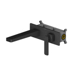 Wall Mounted Bathroom Basin Faucet with Rough-in Valve-AB003001 Matte Black