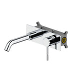 Circular Wall Mounted Bathroom Basin Faucet with Box AB003004 Chrome