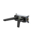Wall-Mounted Bathroom Faucet with Brass Spout & Single Lever | AB003070 Matte Black