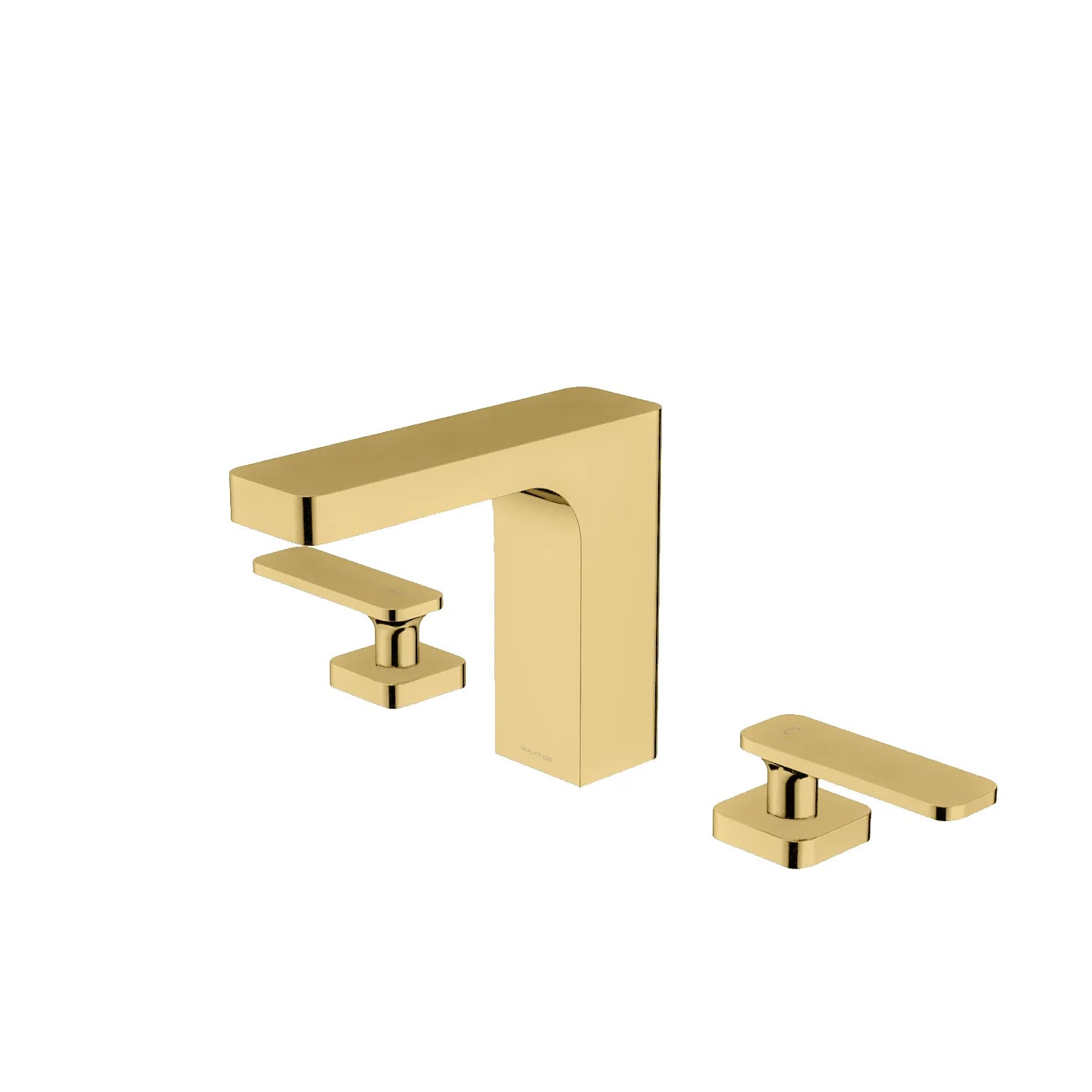 Rihine Widespread Bathroom Faucet-3 Hole Basin Mixer-AB004001 Brushed Gold