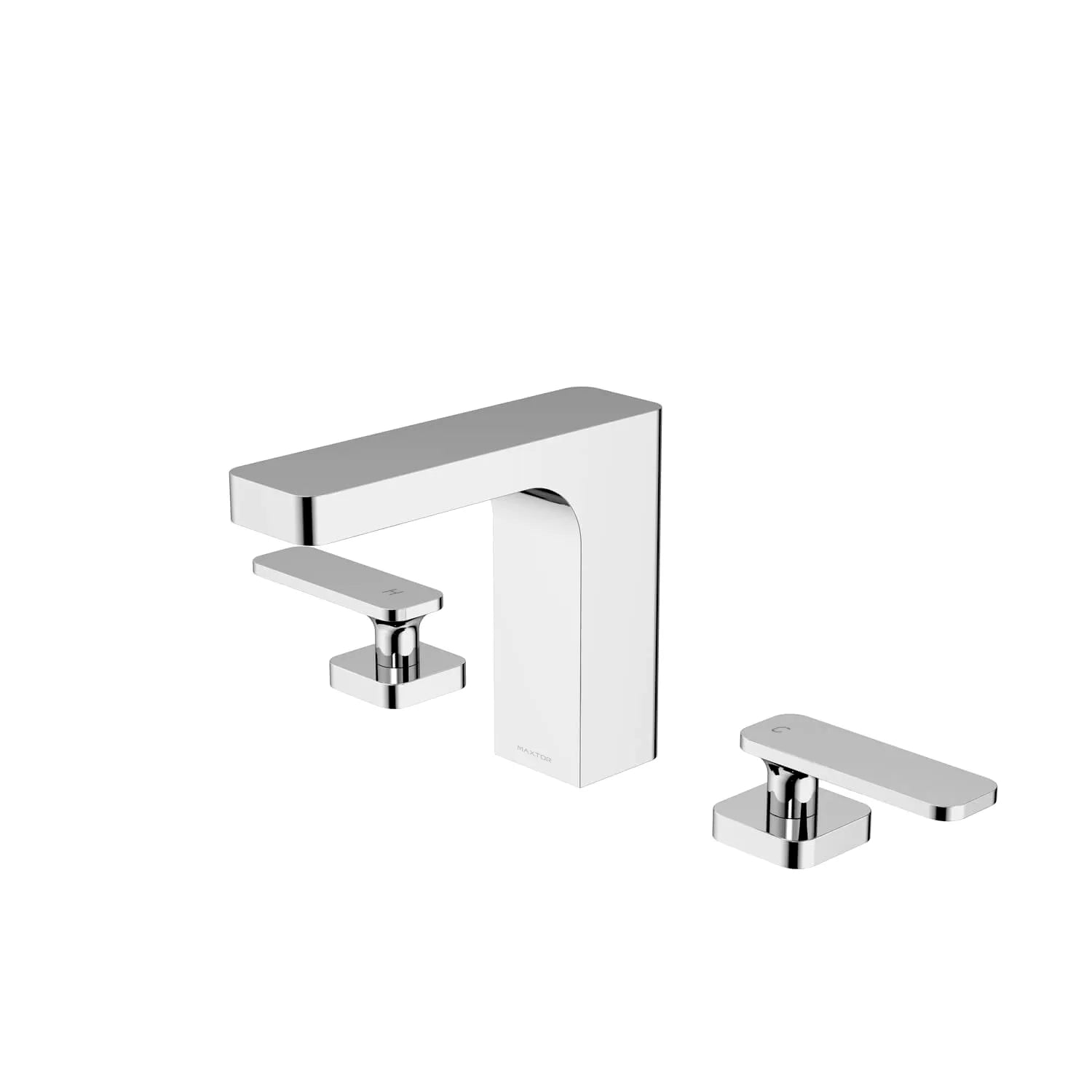 Rihine Widespread Bathroom Faucet-3 Hole Basin Mixer-AB004001 Chrome