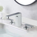 Rihine Widespread Bathroom Faucet-3 Hole Basin Mixer-AB004001