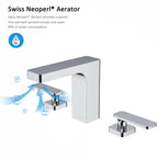 Rihine Widespread Bathroom Faucet-3 Hole Basin Mixer-AB004001