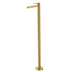 Free Standing Bathtub / Pedestal Basin Faucet – Floor-Mounted Tub Filler – AB004069BG Brushed Gold