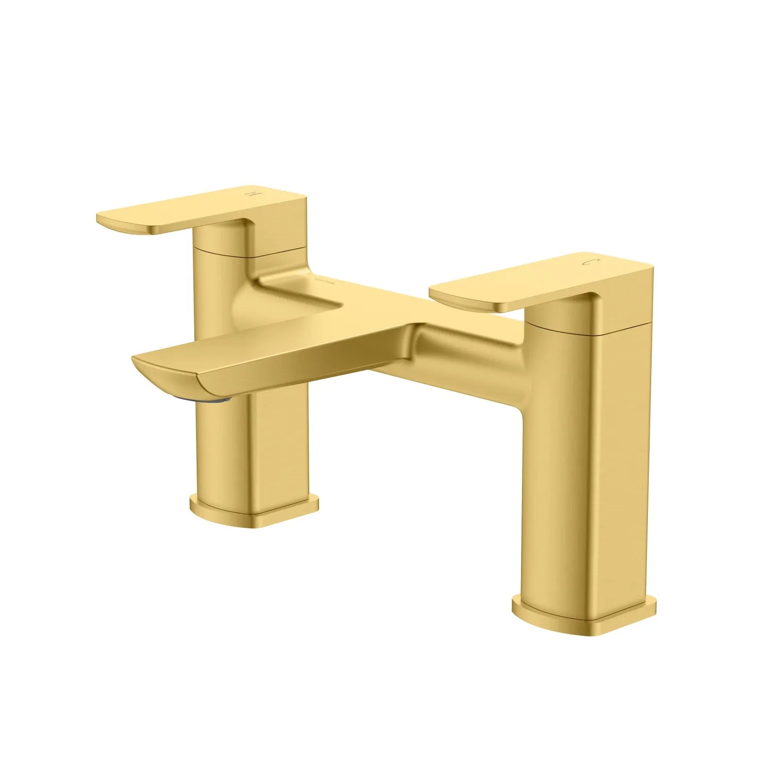 2 Handle Deck Mounted Bathtub Filler – Solid Brass Bath Mixer Tap – AB004107 Brushed Gold
