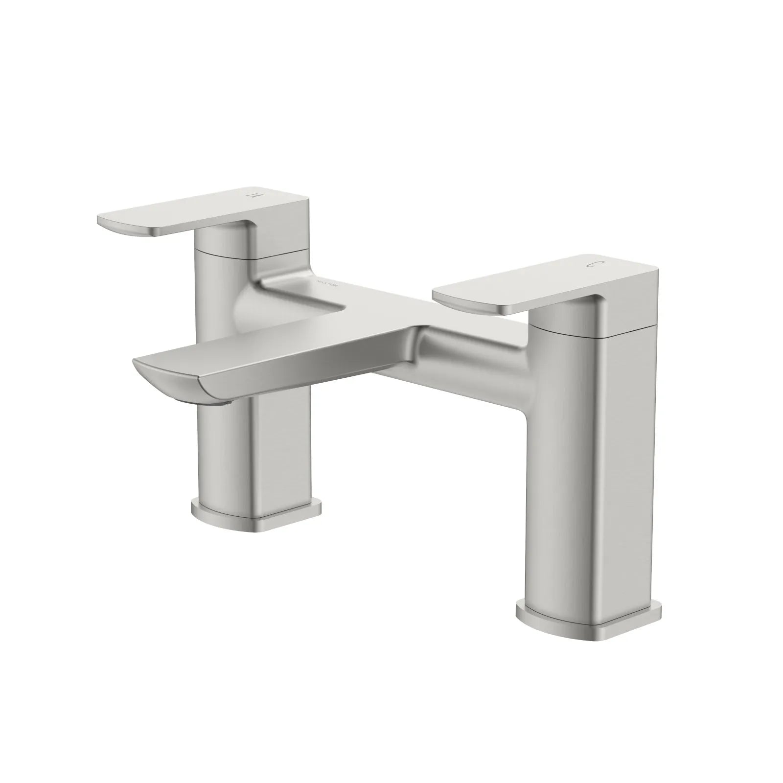 2 Handle Deck Mounted Bathtub Filler – Solid Brass Bath Mixer Tap – AB004107 Brushed Nickel
