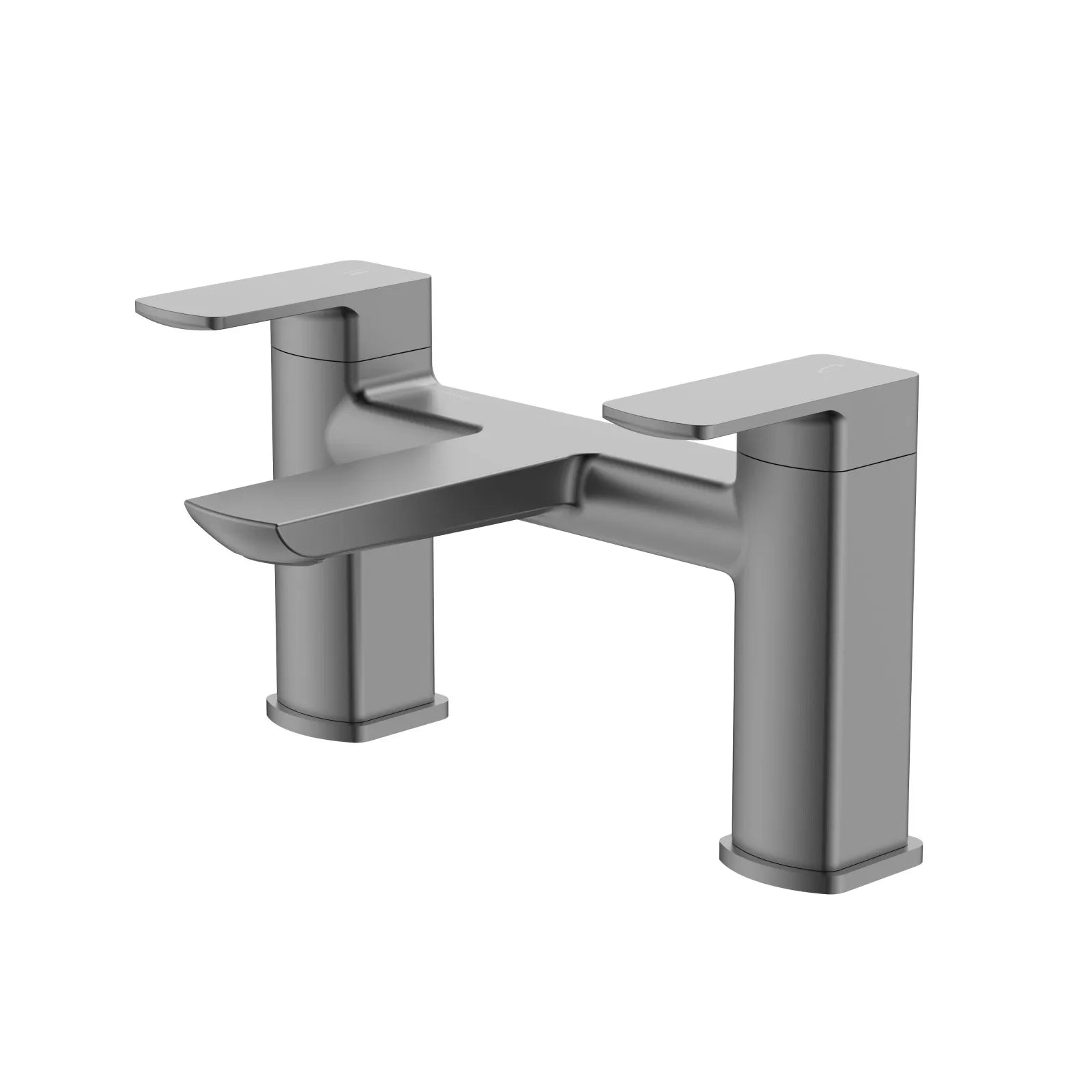 2 Handle Deck Mounted Bathtub Filler – Solid Brass Bath Mixer Tap – AB004107 Brushed Gun Metal
