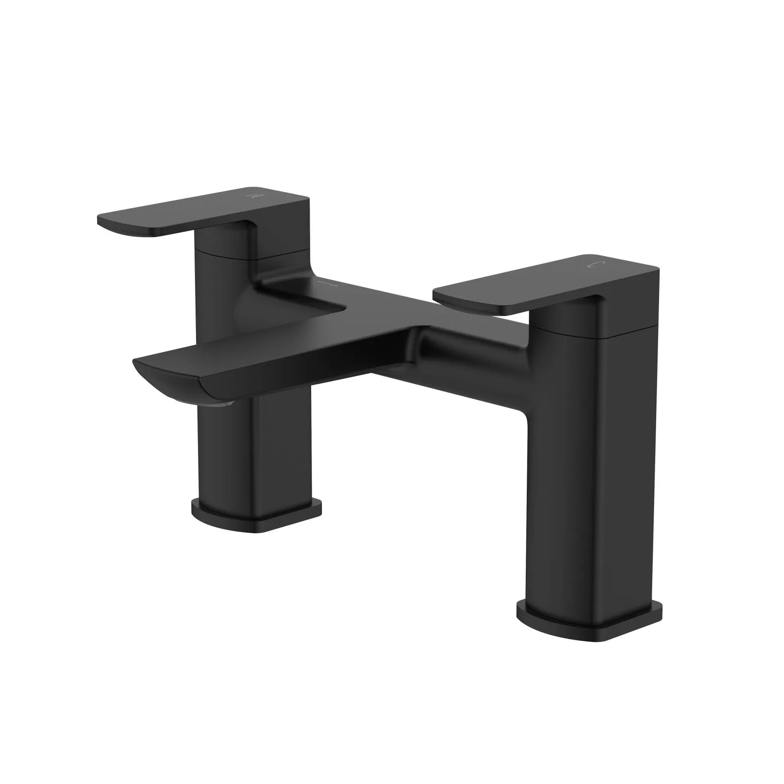 2 Handle Deck Mounted Bathtub Filler – Solid Brass Bath Mixer Tap – AB004107 Matte Black