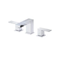 Widespread Lavatory Faucet with Square Spout, 3 holes basin faucet AB005000 Chrome