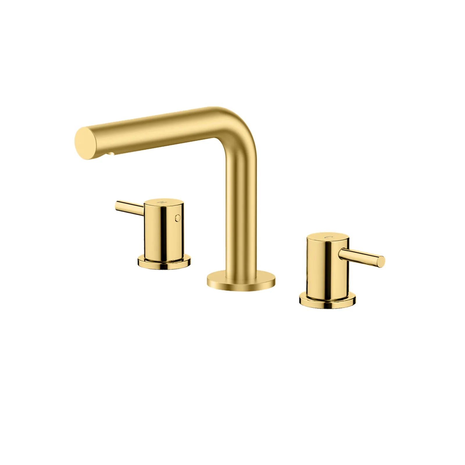 Erie Two Handles Short Basin Faucet, Widespread Bathroom Faucets | Widespread Sink Faucets-AB005005
