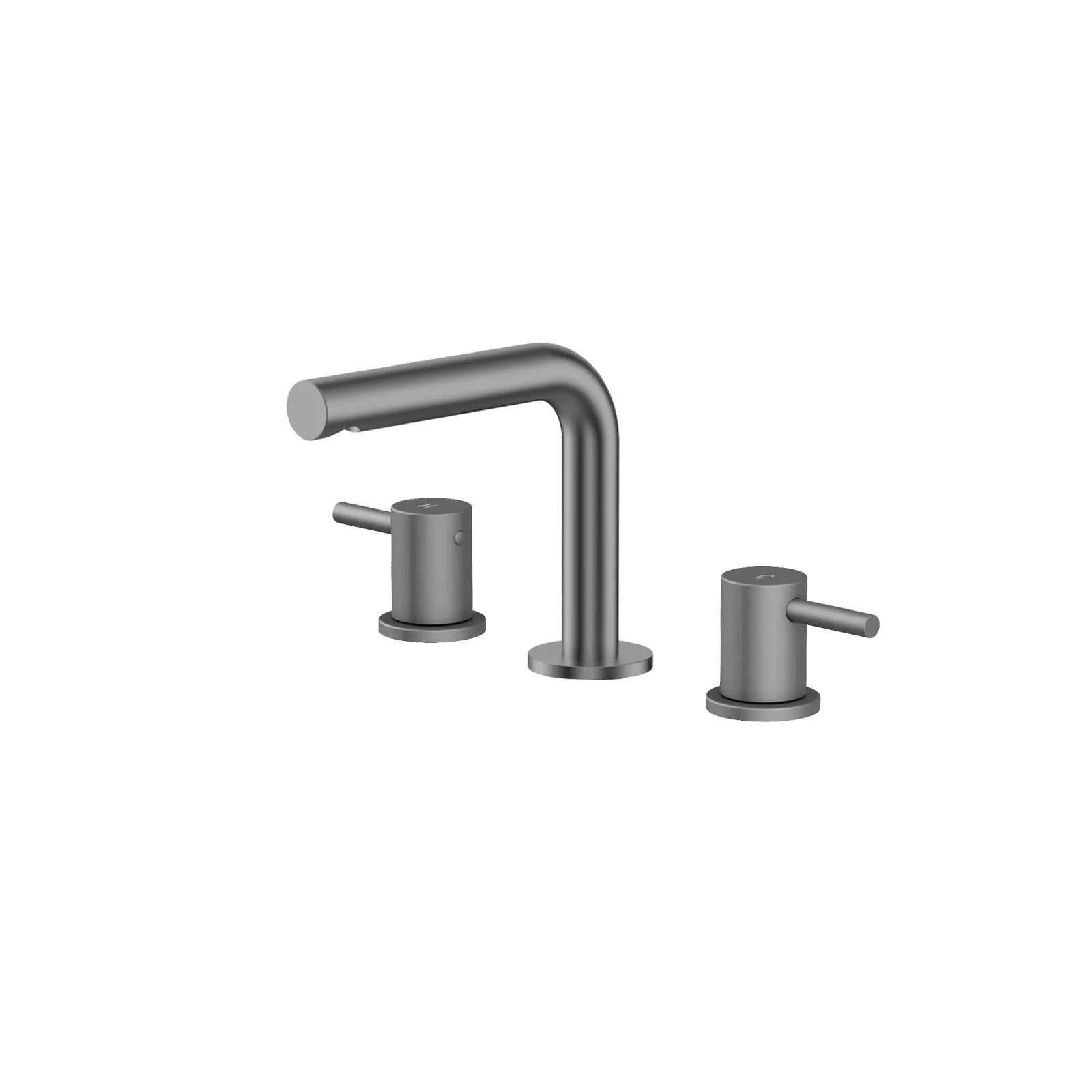 Erie Two Handles Short Basin Faucet, Widespread Bathroom Faucets | Widespread Sink Faucets-AB005005