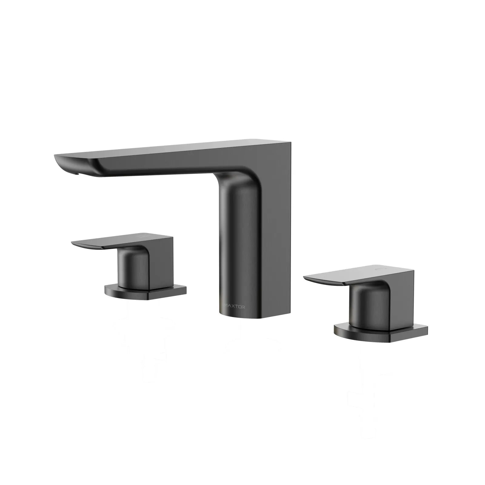 3 Hole Widespread Bathroom Basin Faucet – Solid Brass Deck Mount Mixer Tap – AB005007