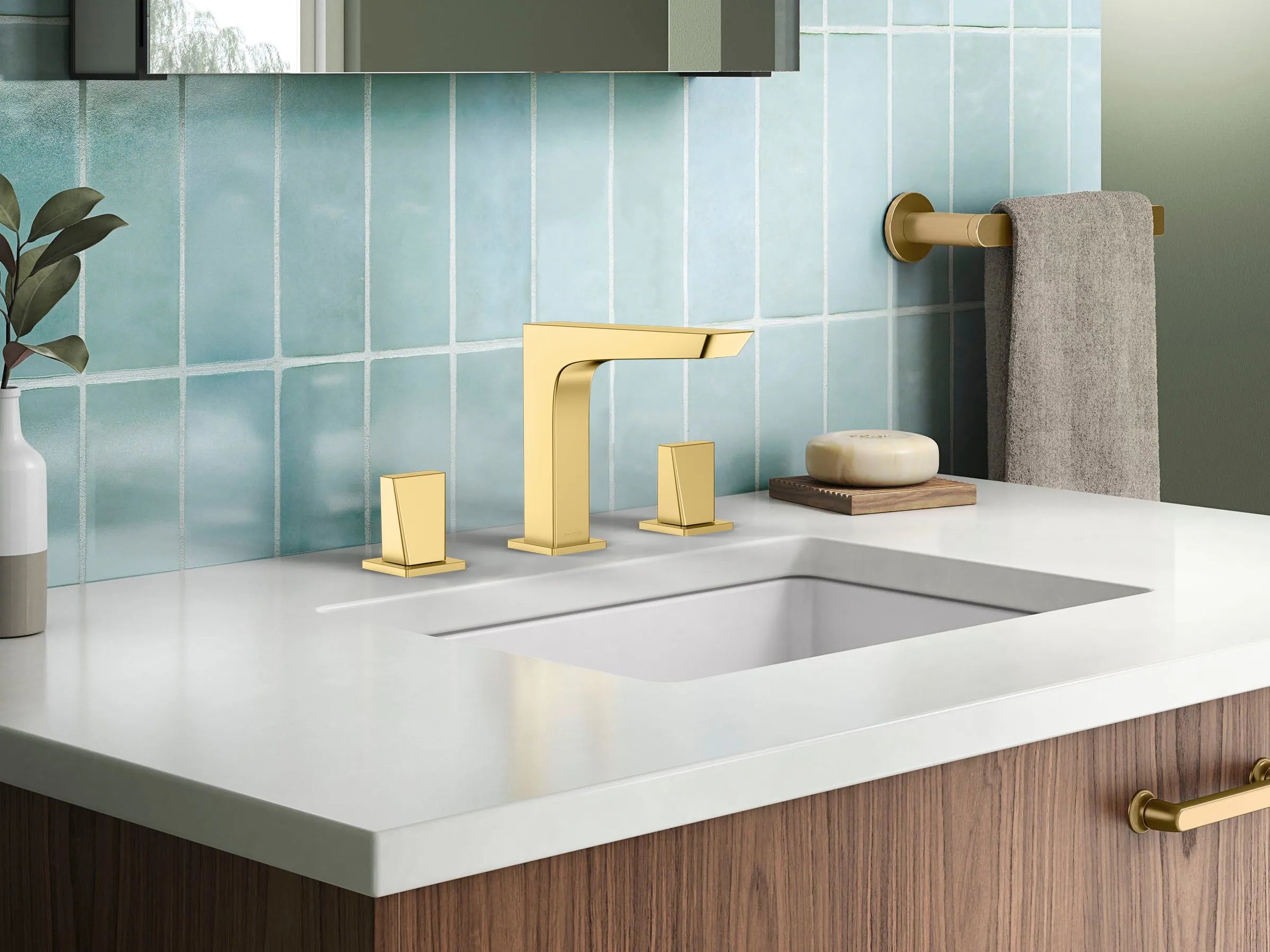 MAXTOR Widespread Bathroom Basin Faucet – AB005068