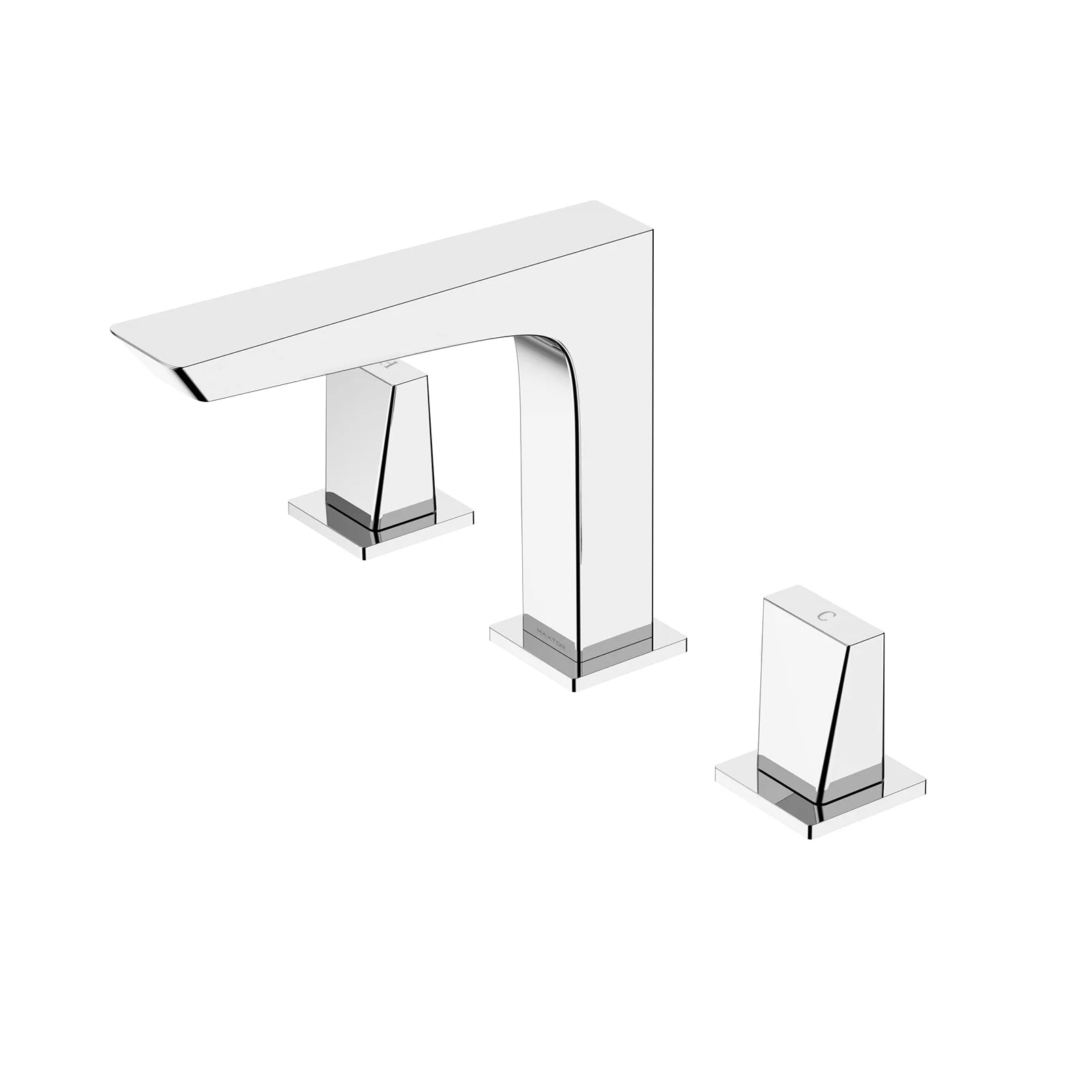 MAXTOR Widespread Bathroom Basin Faucet – AB005068 Chrome