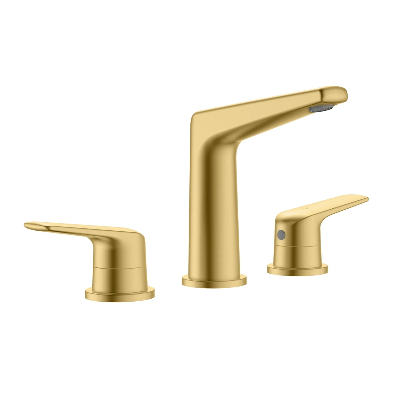 Kris Widespread Bathroom Basin Faucet – Model AB005070 Brushed Gold