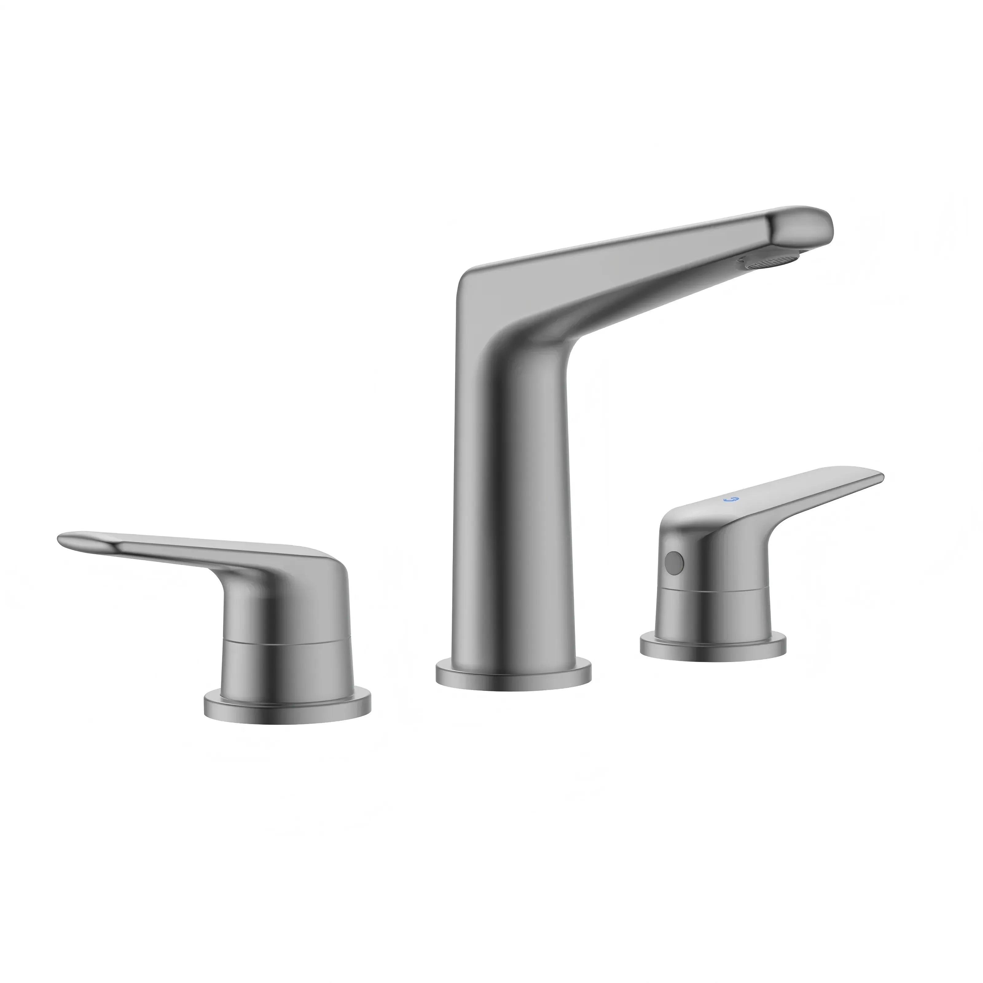 Kris Widespread Bathroom Basin Faucet – Model AB005070 Brushed Gun Metal